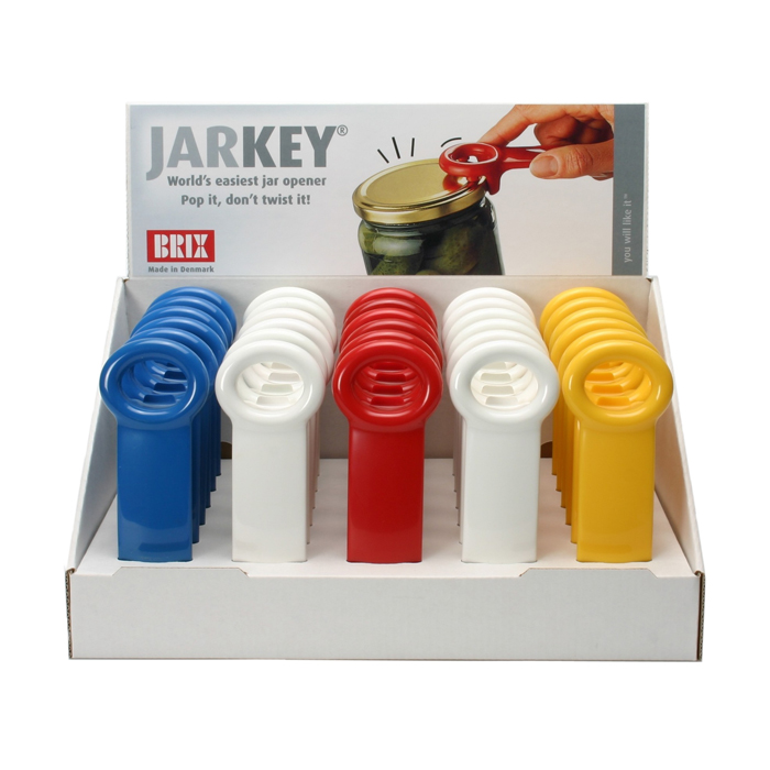 JarKey – World's Easiest Jar Opener – Assorted Colors Sold Separately