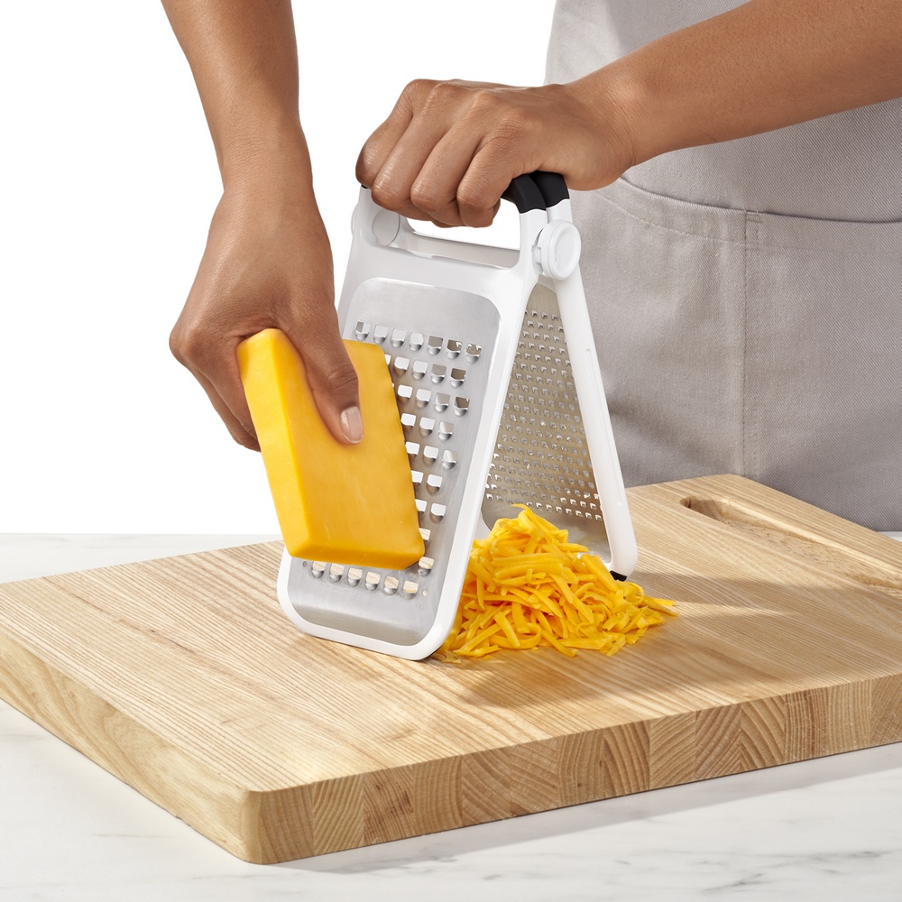 OXO Box Grater with Removable Zester + Reviews